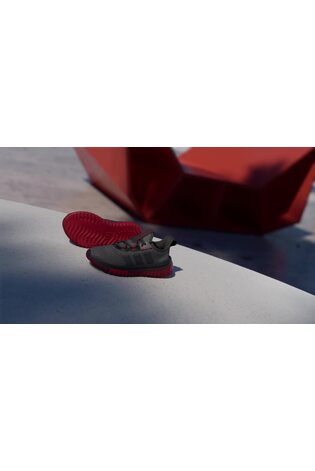 adidas Grey Kaptir 4.0 Kids Trainers image 2