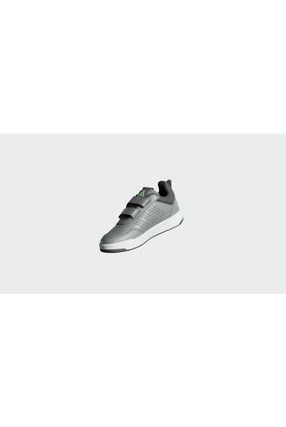 adidas Grey Hook and Loop Tensaur Sport 3.0 Junior Trainers image 2