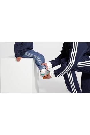 adidas Originals Grey/Green Handball Spezial Comfort Closure Elastic Lace Infant Trainers image 2