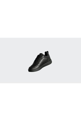 adidas Black Lace Up Tensaur Sport 3.0 Junior Trainers image 2