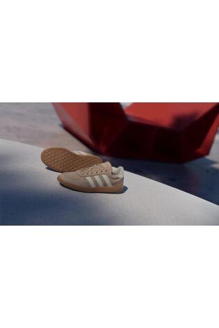 adidas Beige Breaknet Sleek Junior Trainers image 2
