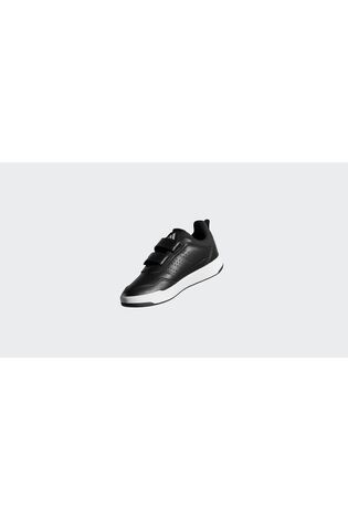 adidas Black/White Hook and Loop Tensaur Sport 3.0 Junior Trainers image 2