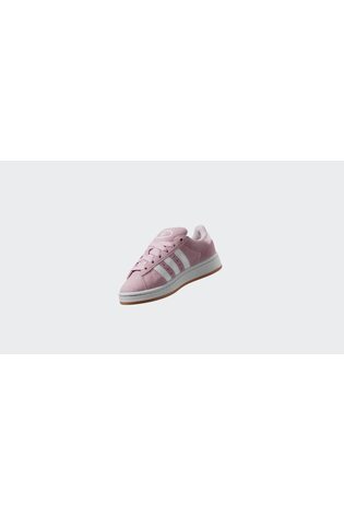adidas Originals Light Pink Campus 00s Elastic Lace Kids Trainers image 2