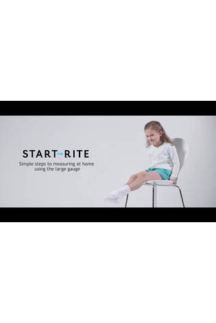 Start Rite Black Patent Standard Fit Leather Impulsive Chunky Brogue Lace Up Stitch Down School Shoes image 2
