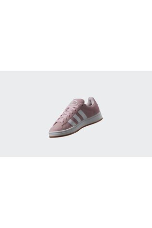 adidas Originals Pink/White Campus 00s Lace Junior Trainers image 2