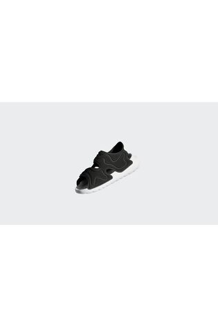 adidas Black AltaSwim 3 Kids Sandals image 2