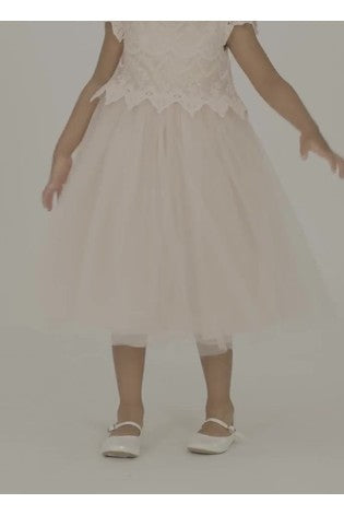 Dsiney Kidz - Angel & Rocket Pink Lucy Lace Dress image 2