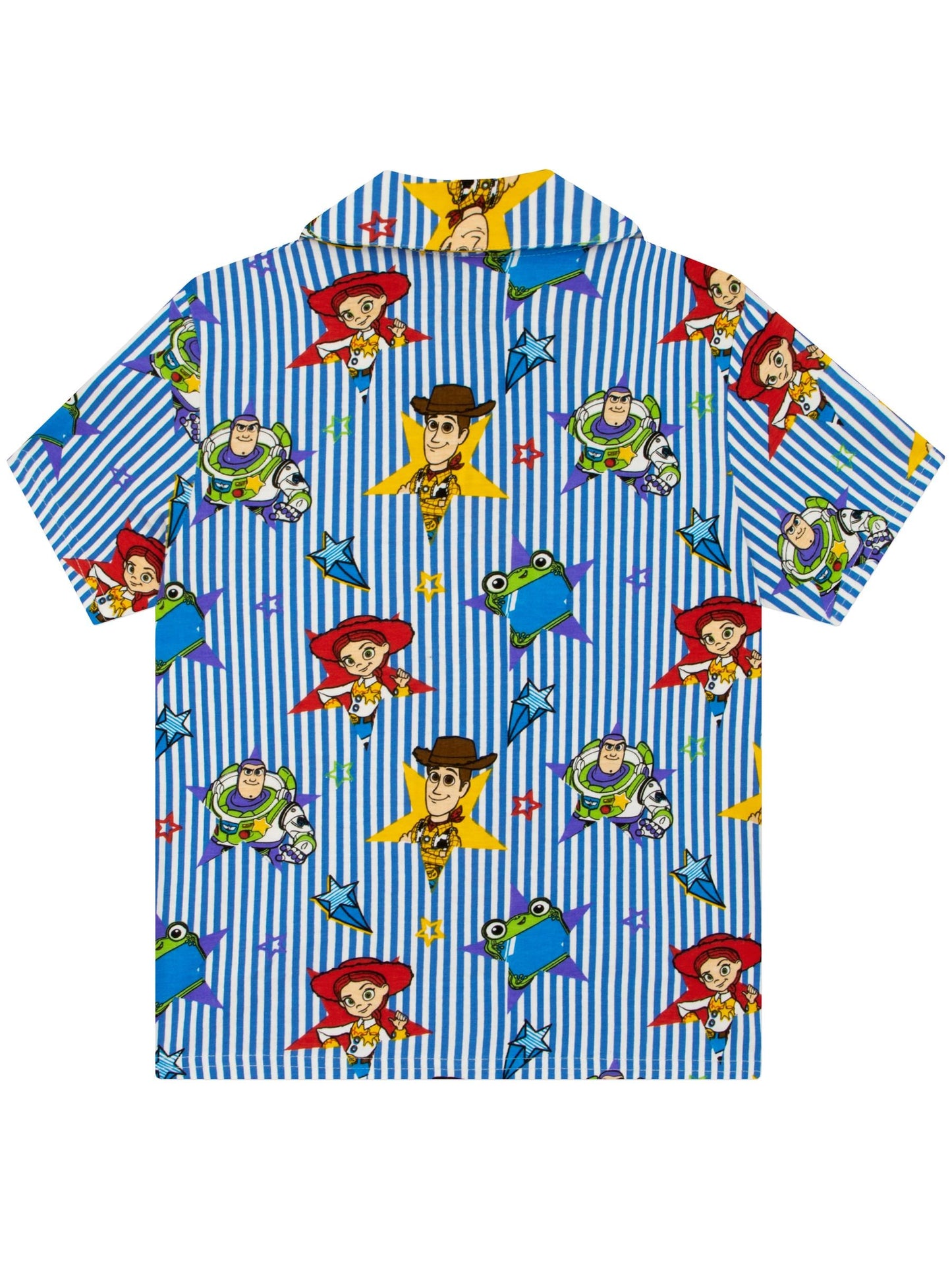 Dsiney Kidz - Character Blue Disney Toy Story Button Up Short Sleeve Pyjamas image 6