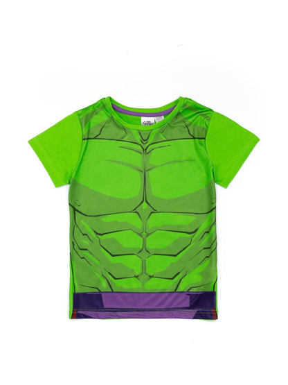 Dsiney Kidz - Vanilla Underground Green Hulk Vanilla Underground Boys Green Licensing Short 100% Cotton Pyjamas image 2