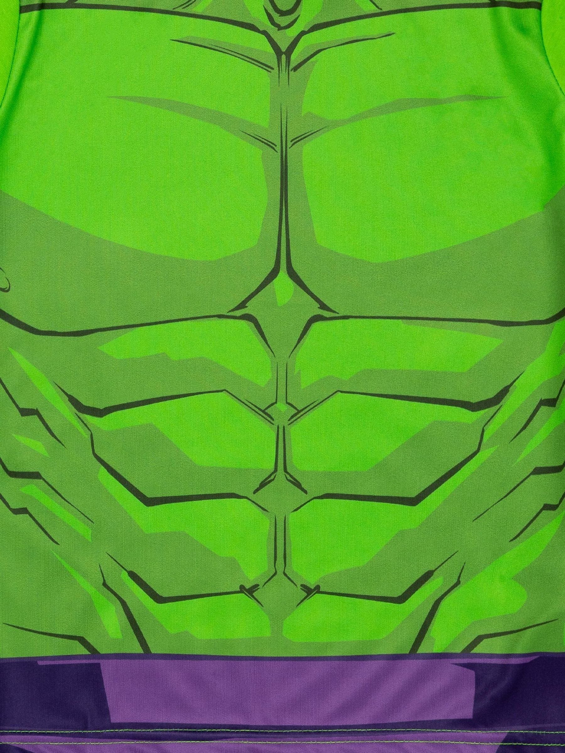 Dsiney Kidz - Vanilla Underground Green Hulk Vanilla Underground Boys Green Licensing Short 100% Cotton Pyjamas image 4