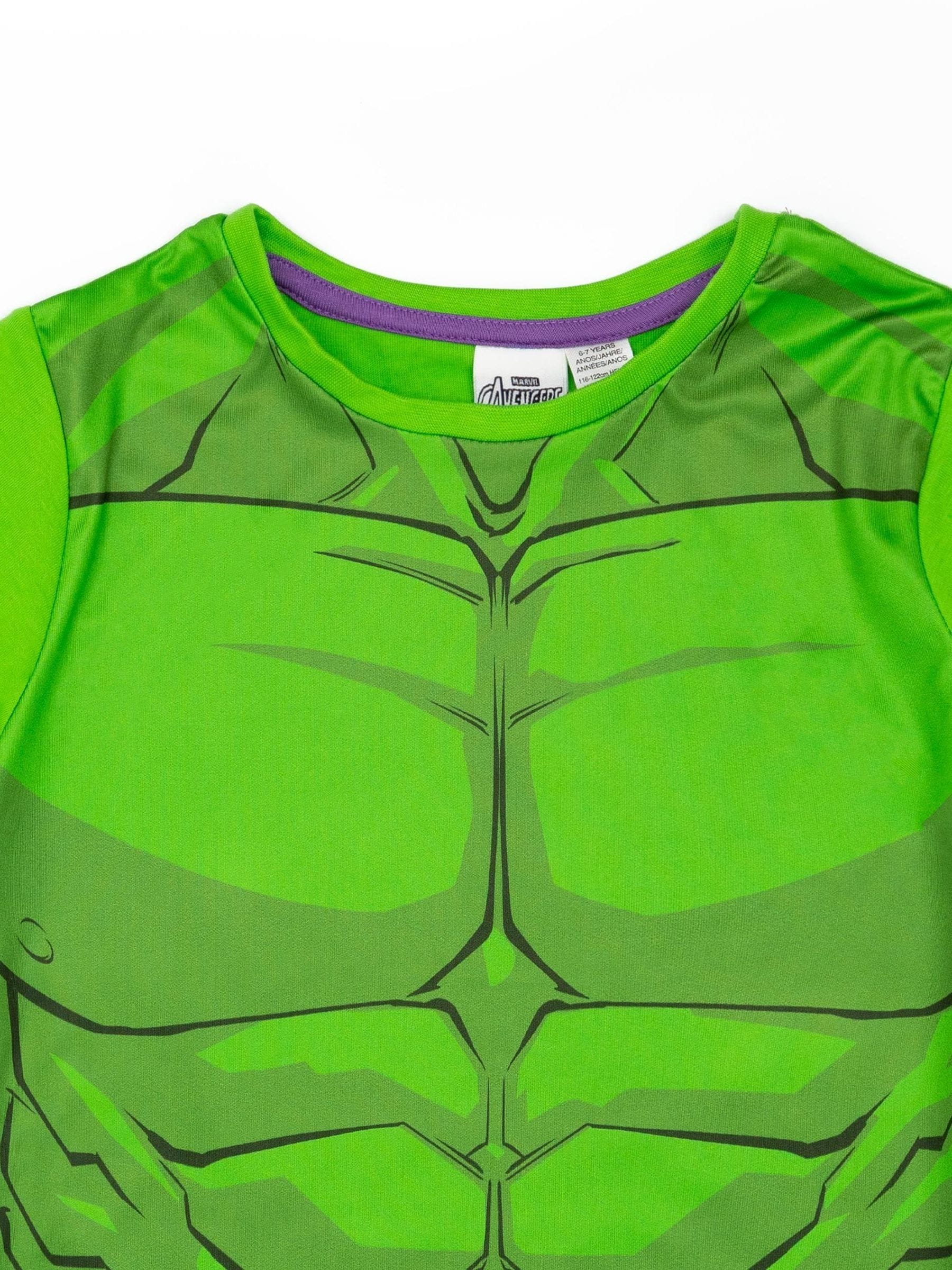 Dsiney Kidz - Vanilla Underground Green Hulk Vanilla Underground Boys Green Licensing Short 100% Cotton Pyjamas image 5