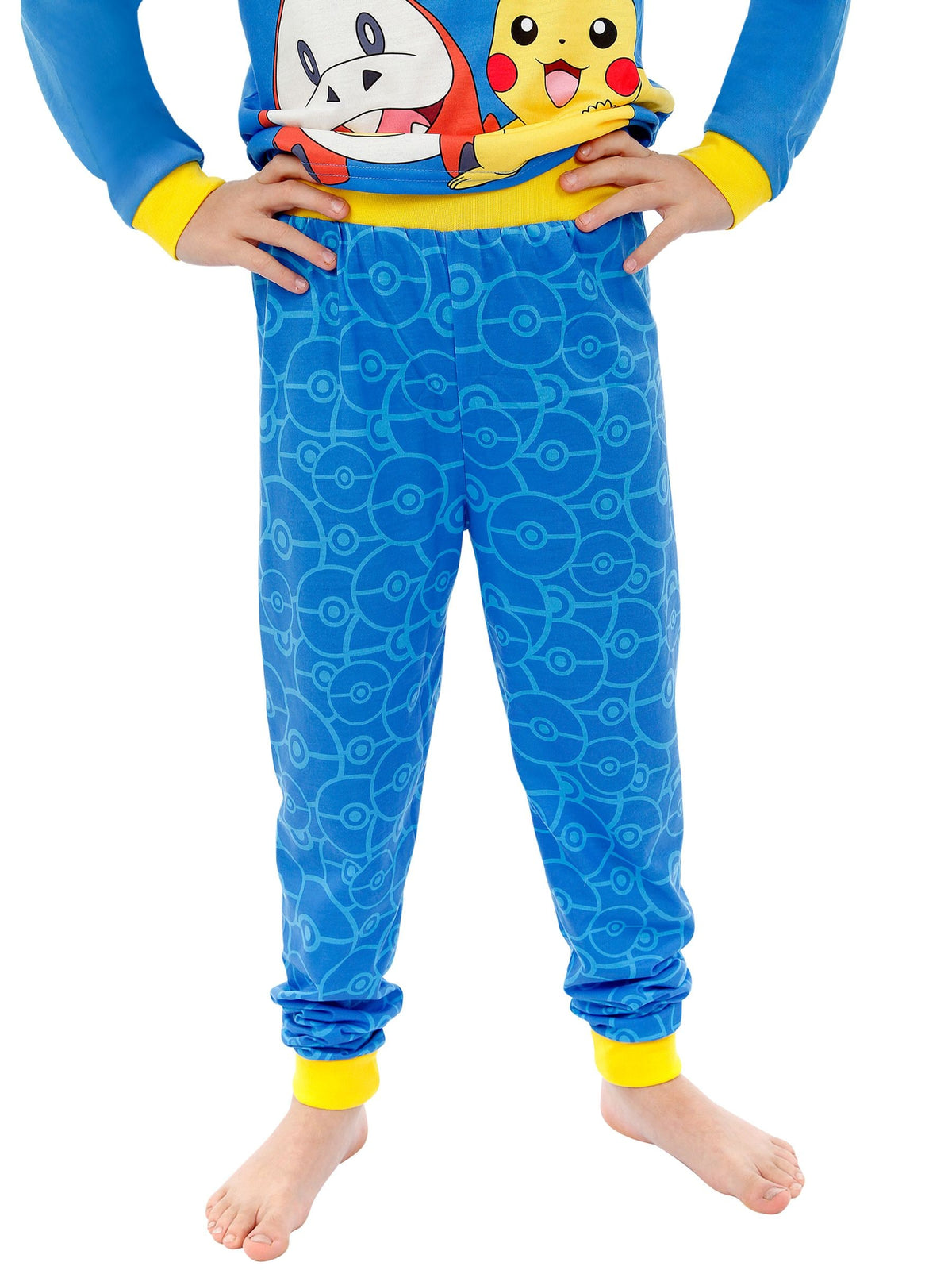 Character Blue Pokemon Pikachu, Sprigatito, Quaxly, and Fuecoco Pyjamas - image 5
