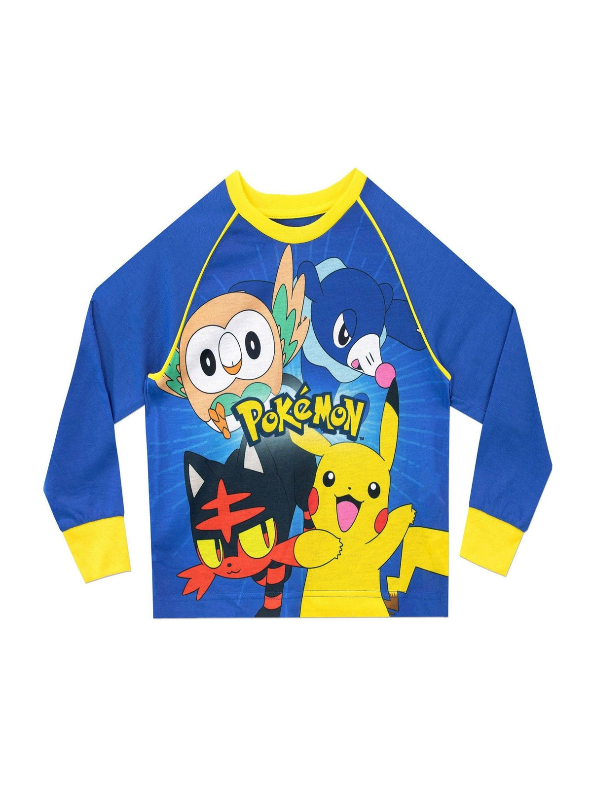 Character Blue Pokemon Pikachu, Sprigatito, Quaxly, and Fuecoco Pyjamas - image 6