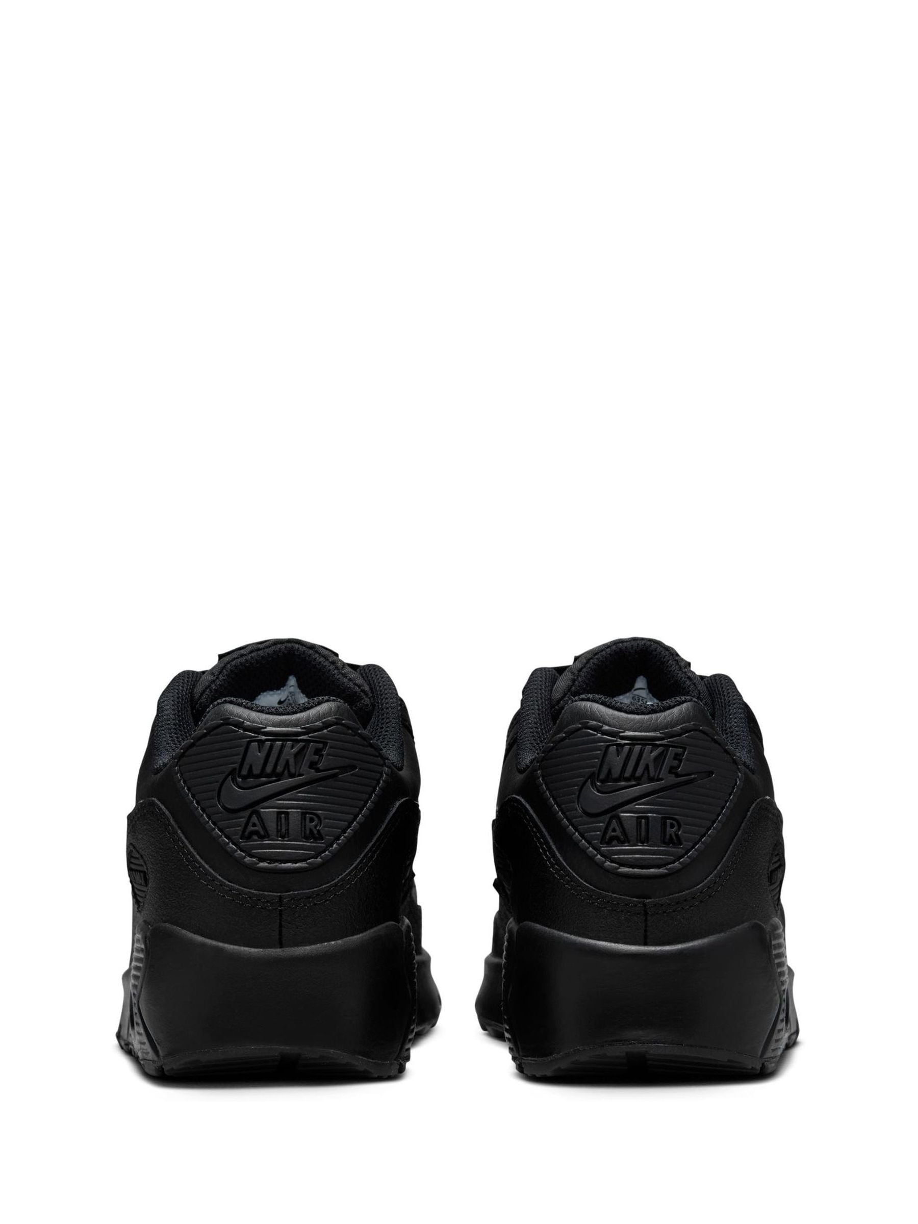 Nike Black Youth Air Max 90 Easy On Trainers image 4