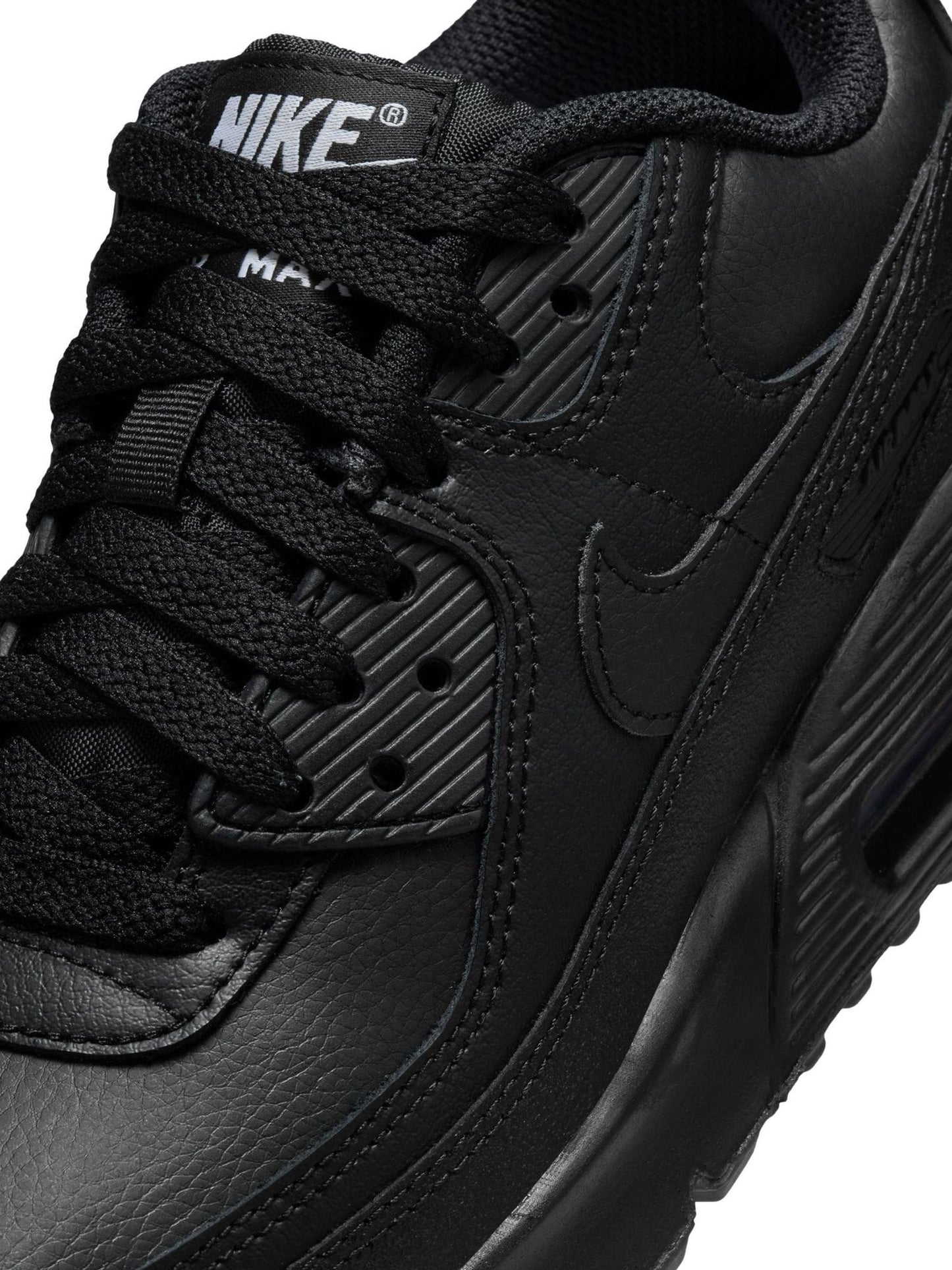 Nike Black Youth Air Max 90 Easy On Trainers image 7