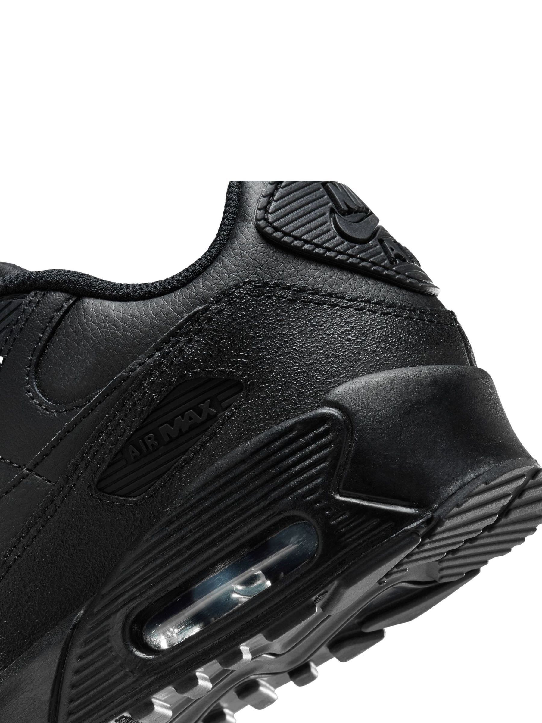 Nike Black Youth Air Max 90 Easy On Trainers image 8