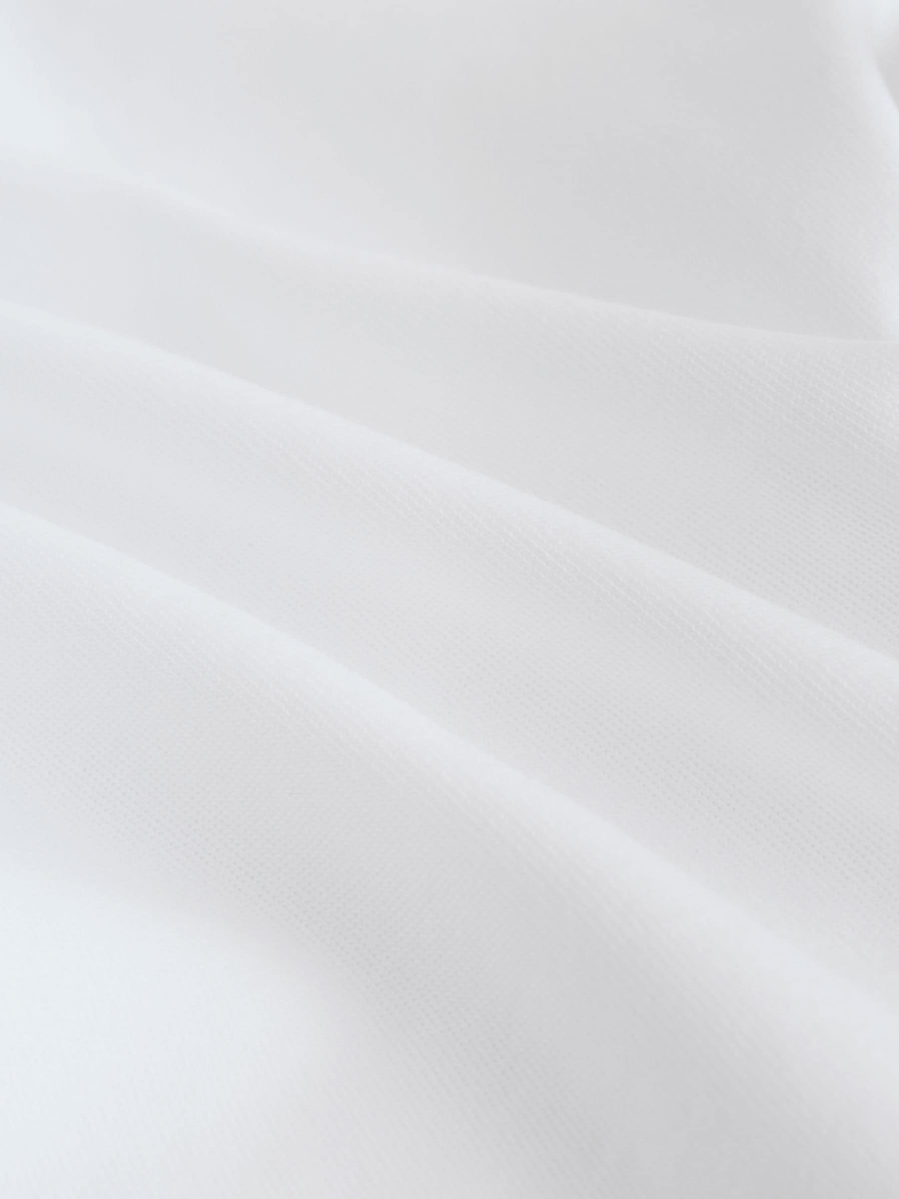 White 5 Pack Baby Vest Bodysuits image 9