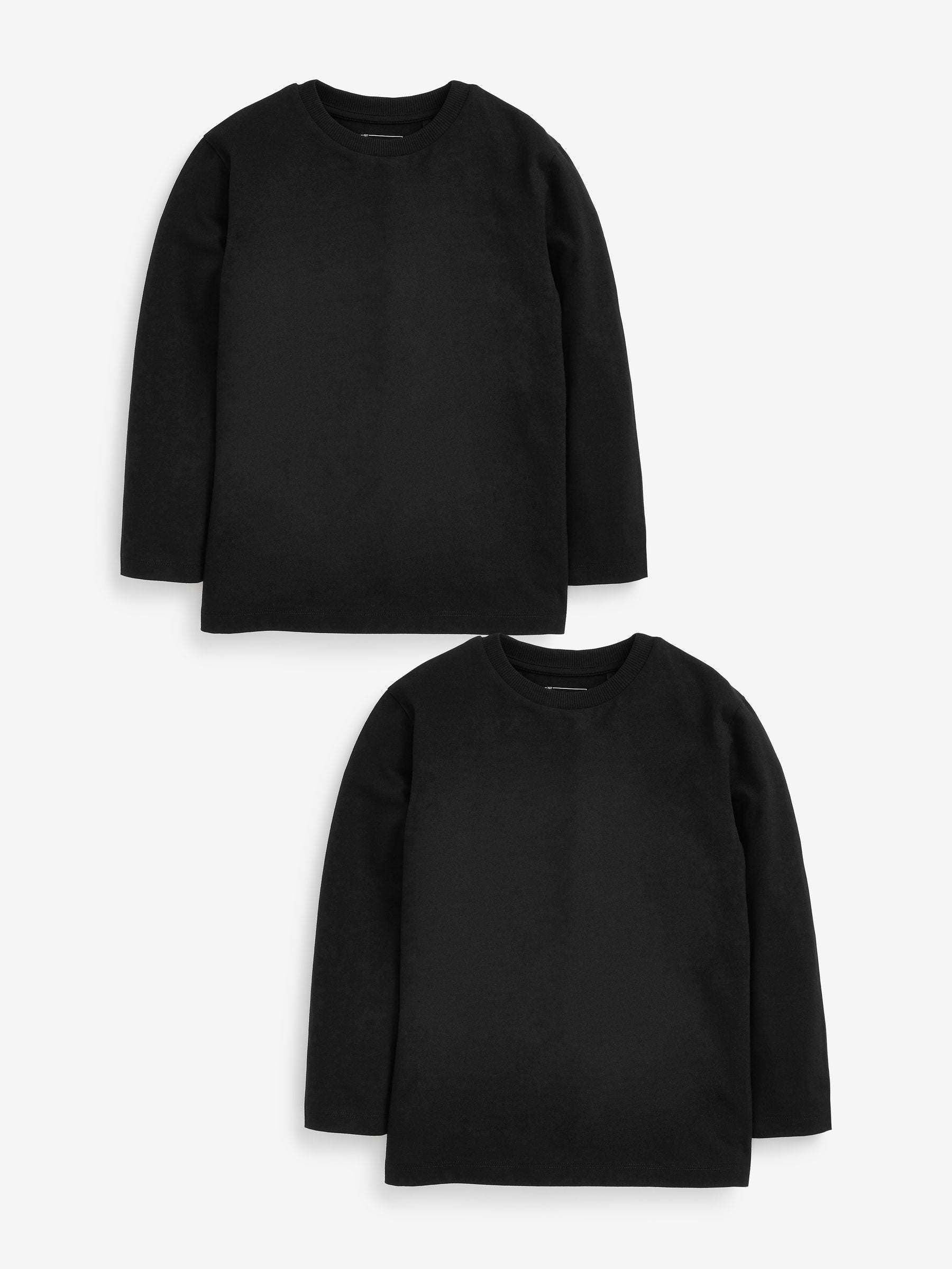 Dsiney Kidz - Black 2 Pack Long Sleeve T-Shirts (3-16yrs) image 1