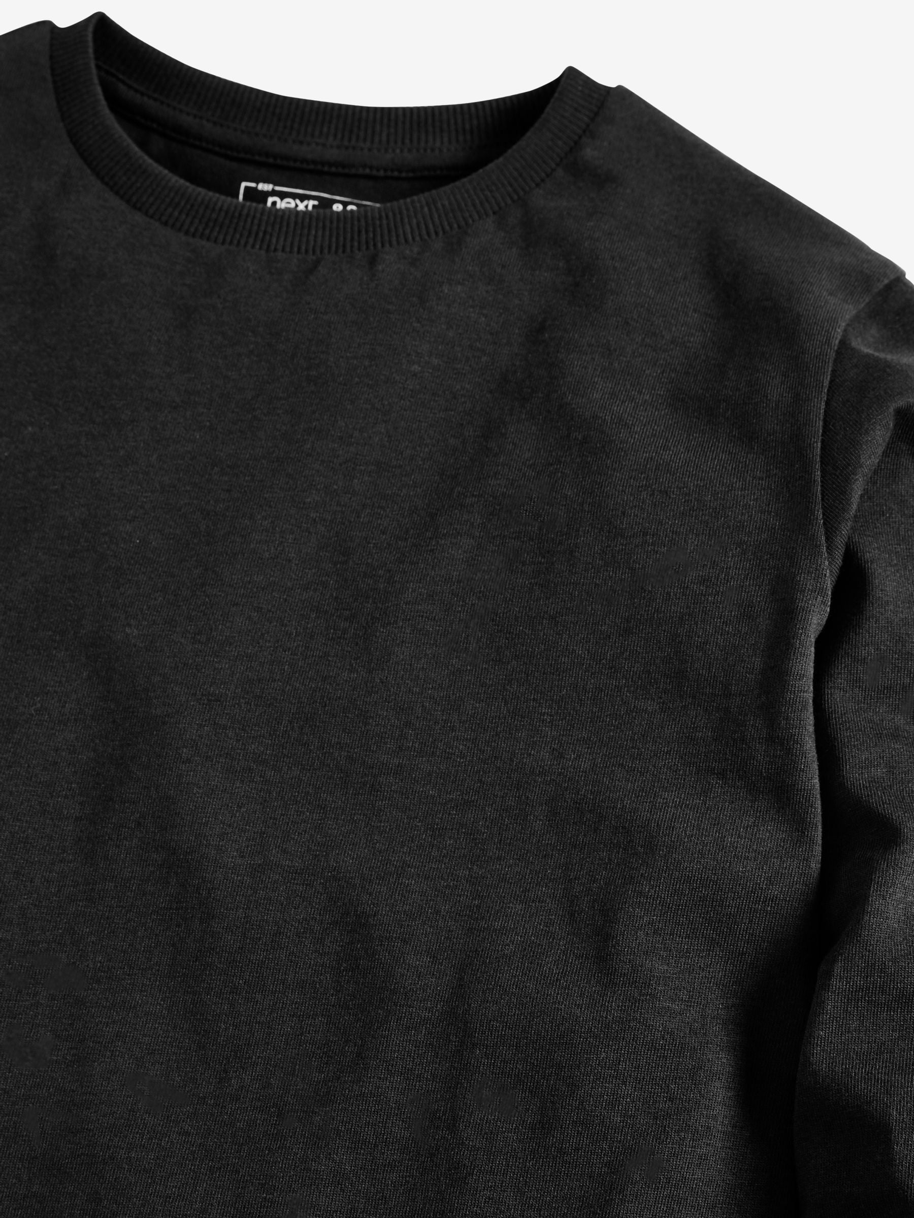 Dsiney Kidz - Black 2 Pack Long Sleeve T-Shirts (3-16yrs) image 4