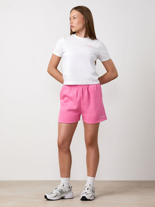Gym King White Junior 365 Fitted T-Shirt image 1