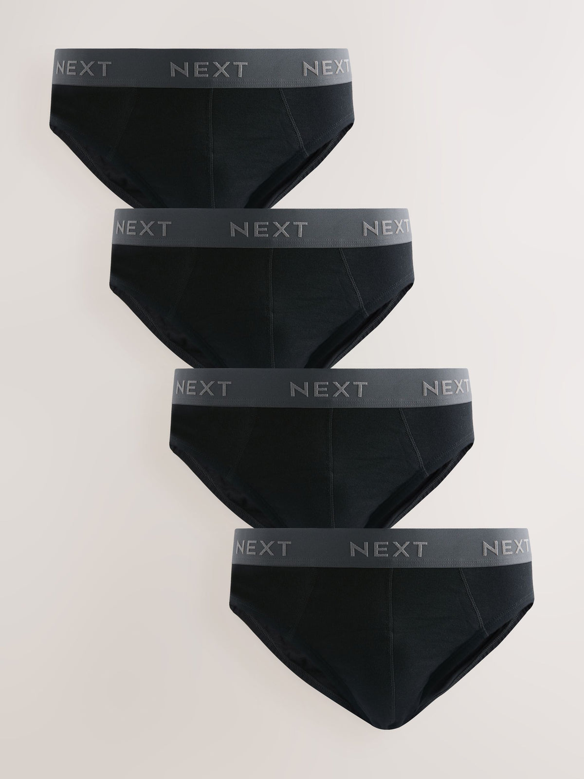 Dsiney Kidz - Black Pure 100% Cotton Briefs 4 Pack image 1
