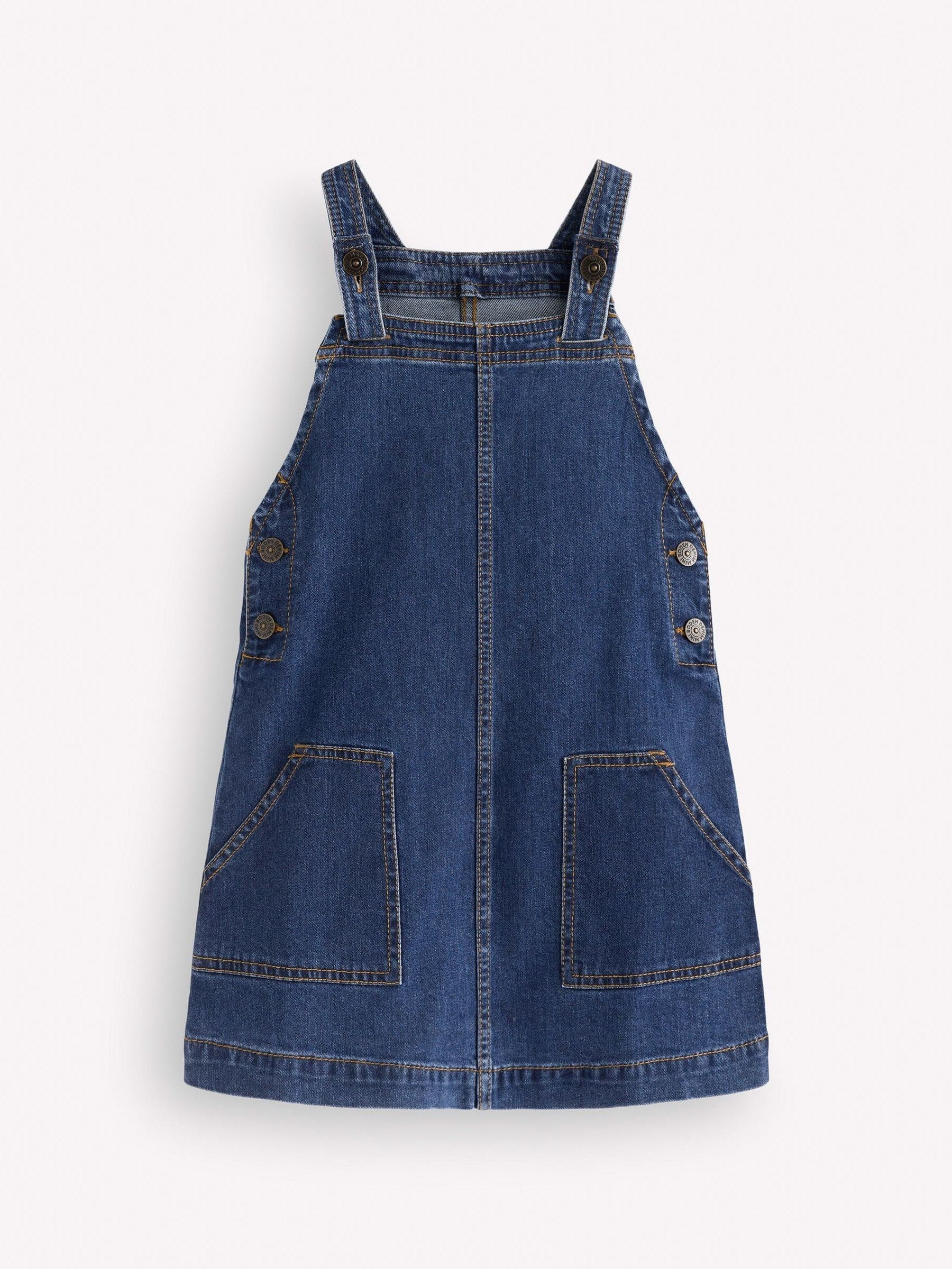 Dsiney Kidz - Boden Blue A-line Dungaree Dress image 1