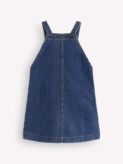 Dsiney Kidz - Boden Blue A-line Dungaree Dress image 2