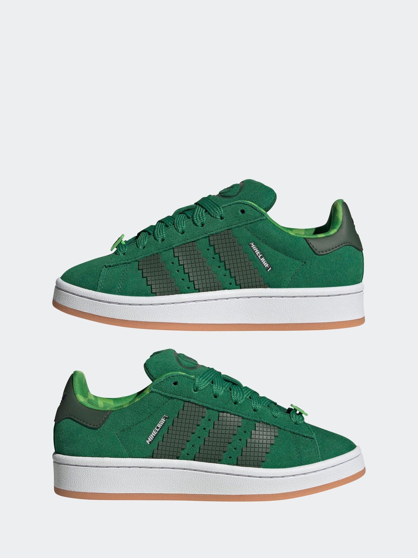 Dsiney Kidz - adidas Originals Green Campus 00S X Minecraft Shoes image 5