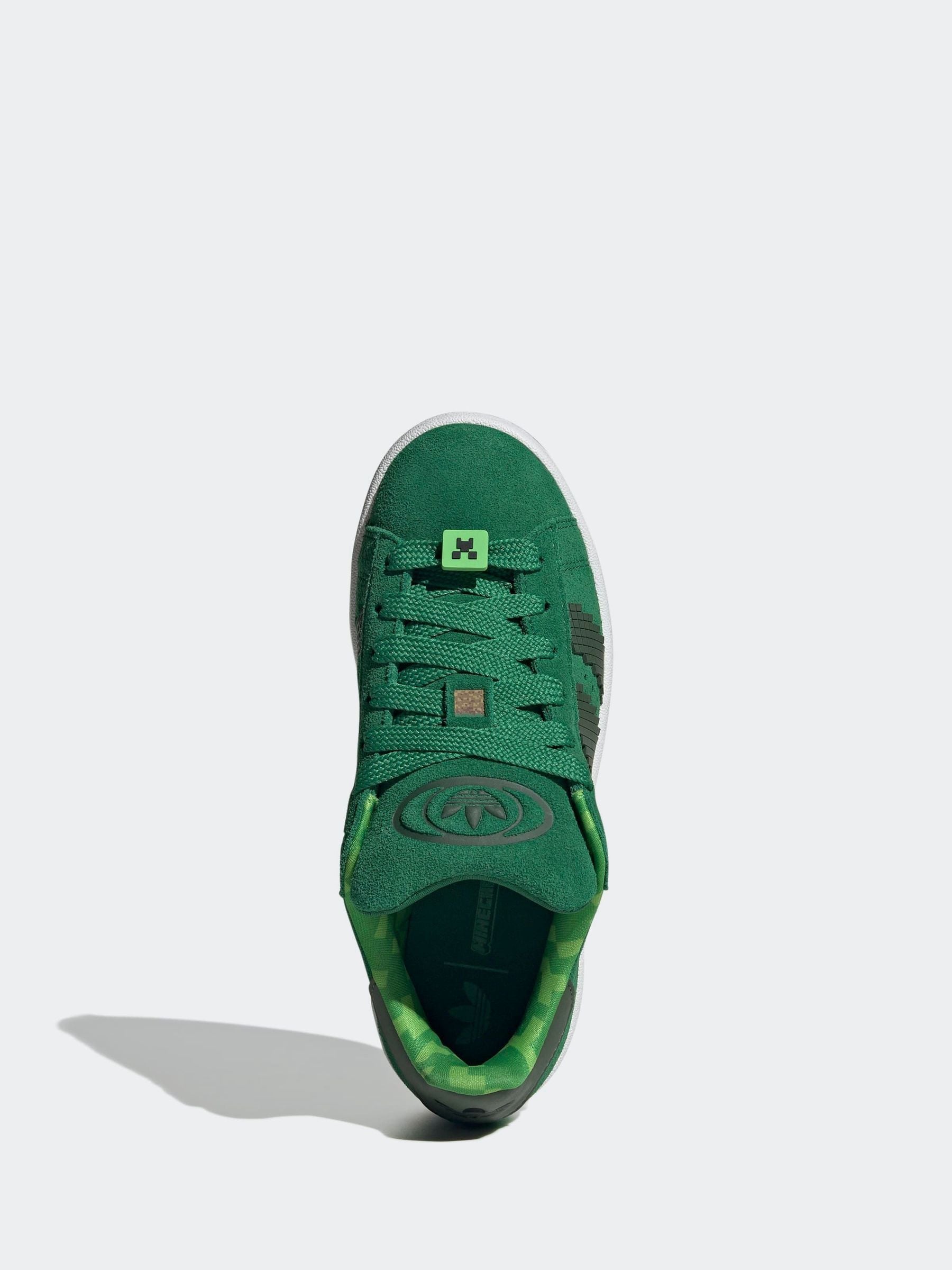 Dsiney Kidz - adidas Originals Green Campus 00S X Minecraft Shoes image 7