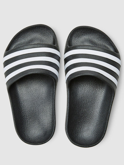 adidas Black Adilette Kids Swim Sandals image 4
