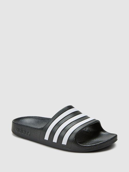 adidas Black Adilette Kids Swim Sandals image 1