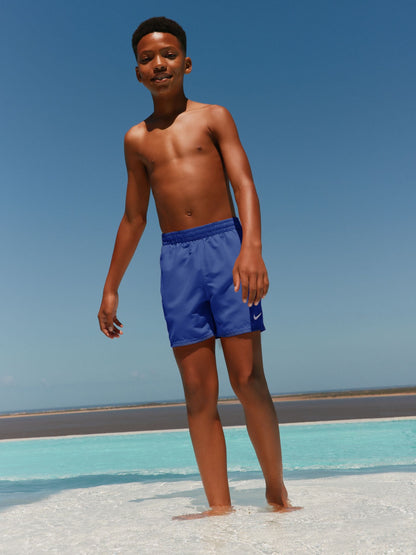 Nike Navy Blue 4 Inch 4 Inch Volley Swim Shorts image 1