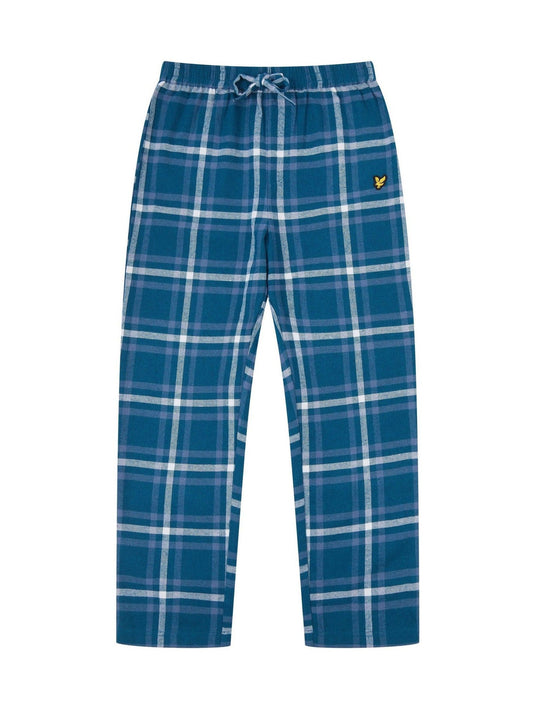 Lyle & Scott Blue Vinny Pyjama Bottoms - image 1