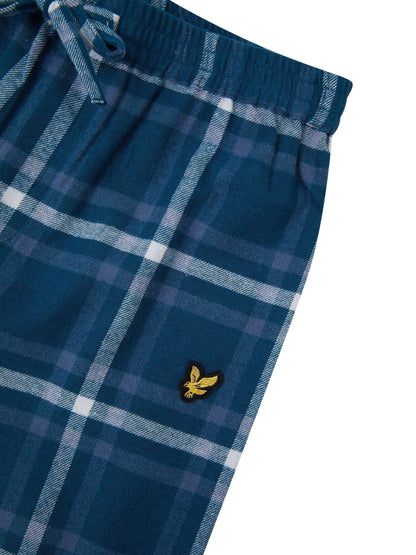 Lyle & Scott Blue Vinny Pyjama Bottoms - image 2