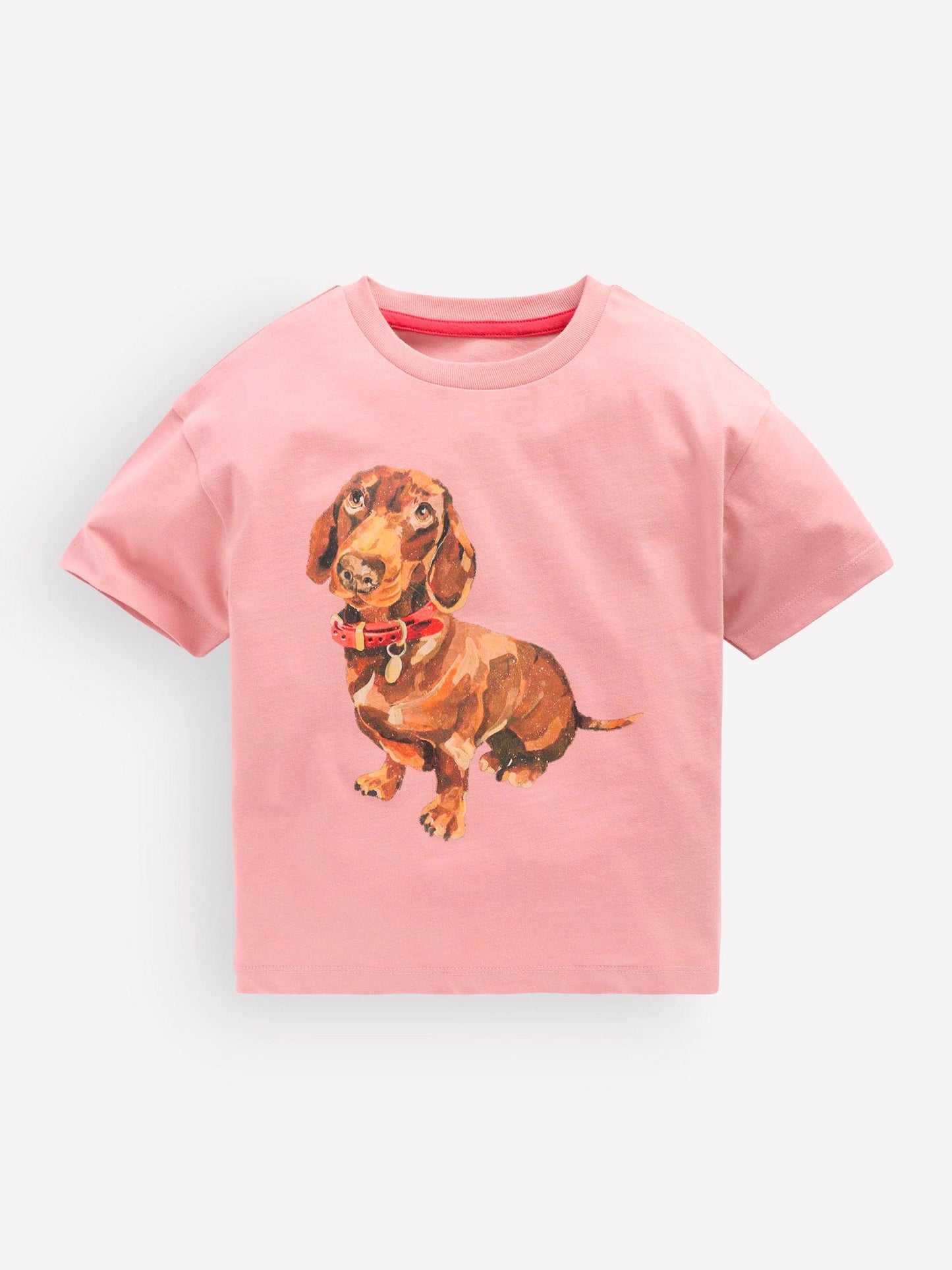 Dsiney Kidz - Boden Pink Short Sleeve Printed T-Shirt image 1