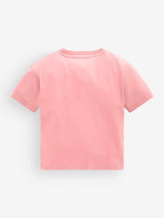 Dsiney Kidz - Boden Pink Short Sleeve Printed T-Shirt image 2