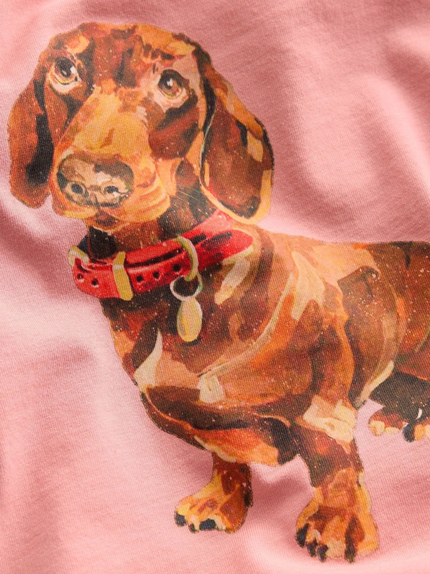 Dsiney Kidz - Boden Pink Short Sleeve Printed T-Shirt image 3