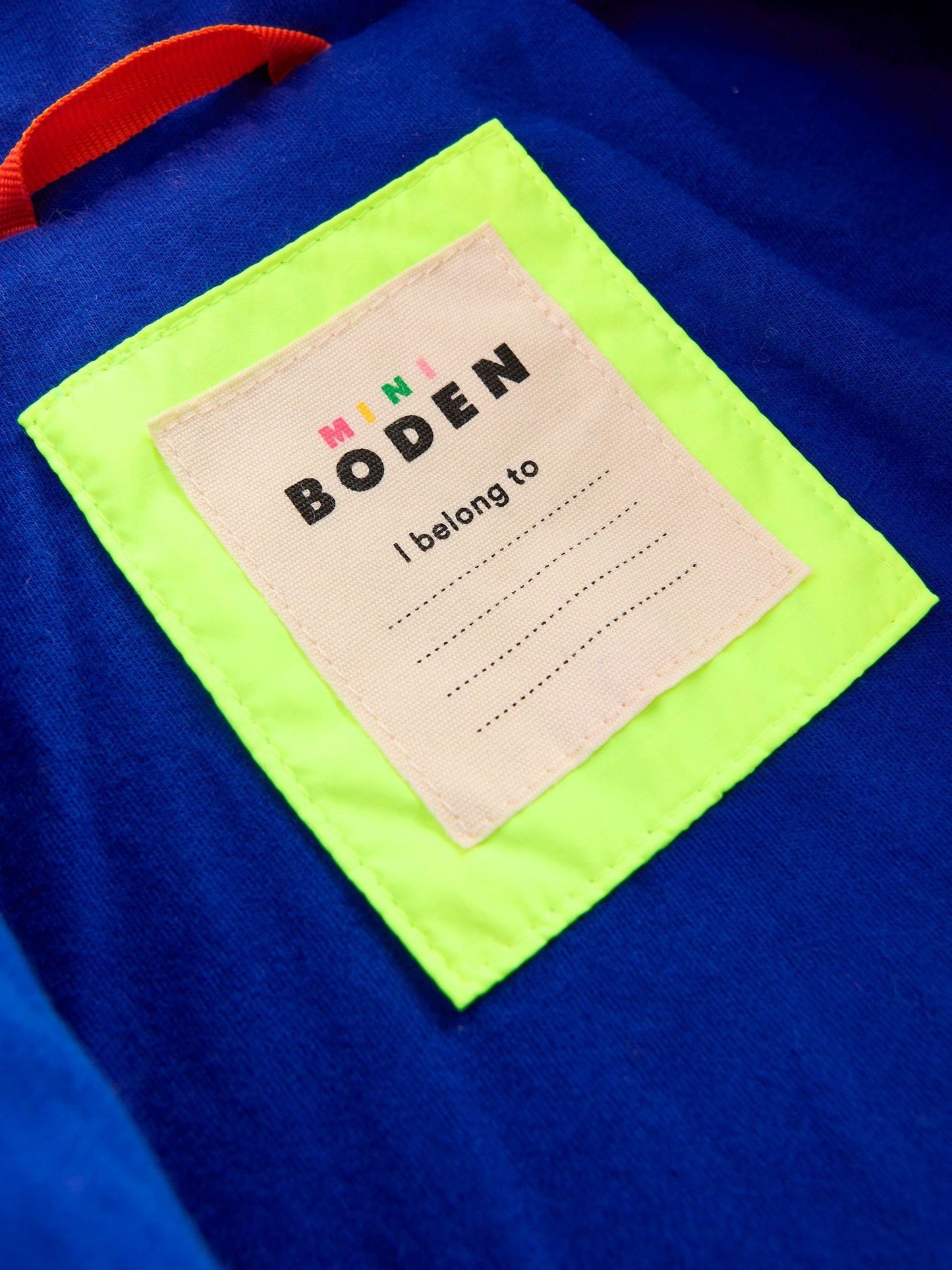 Dsiney Kidz - Boden Brown Cosy Borg Mix Jacket image 4