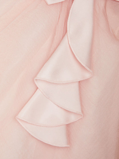 Dsiney Kidz - Monsoon Pink Baby Winnie Satin Bow Party Dress image 4