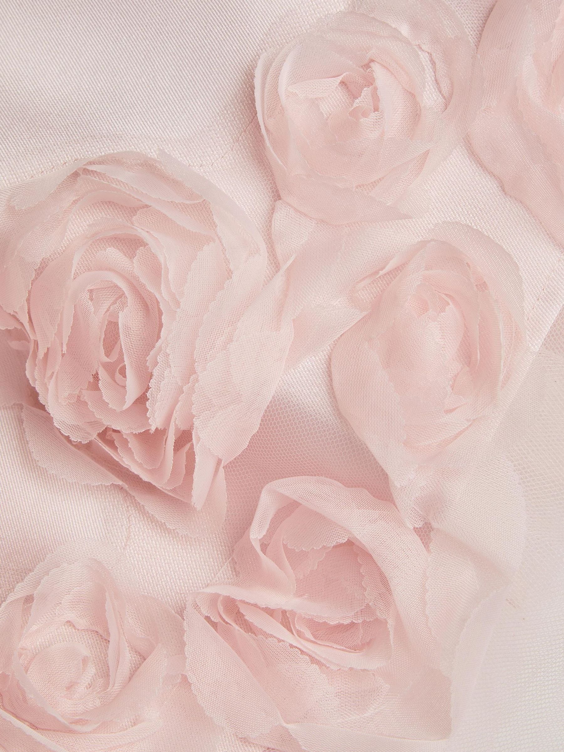 Dsiney Kidz - Monsoon Pink Appliqué Rose Party Dress image 3