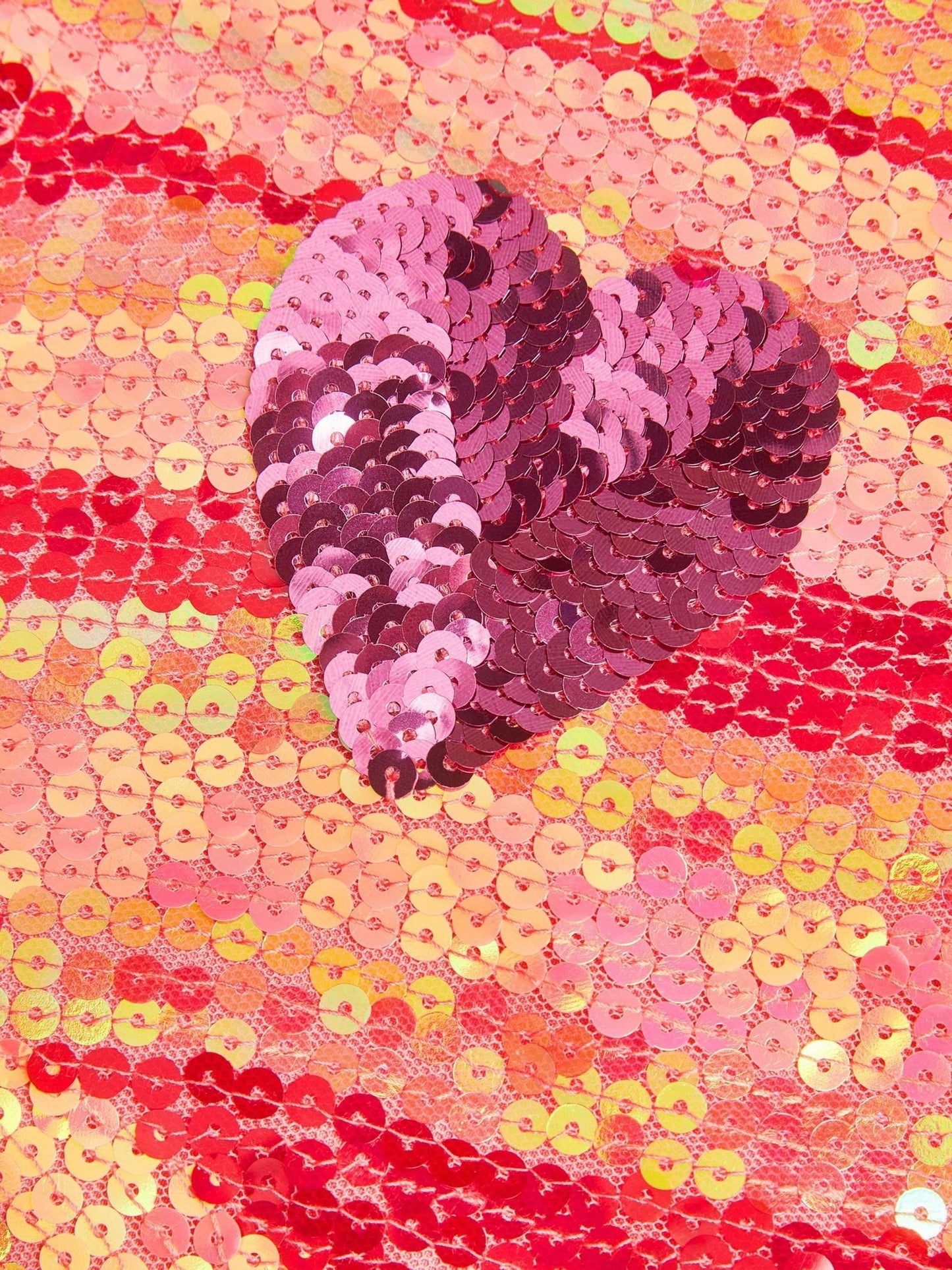 Dsiney Kidz - Monsoon Pink Sequin Heart Party Dress image 3