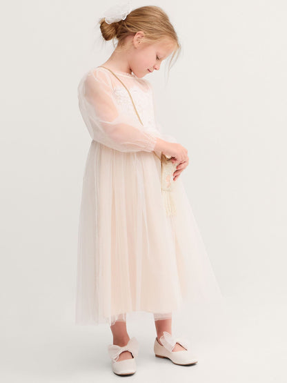 Dsiney Kidz - Monsoon White Paige Lace Party Dress image 1