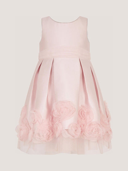 Dsiney Kidz - Monsoon Pink Baby Appliqué Rose Party Dress image 2