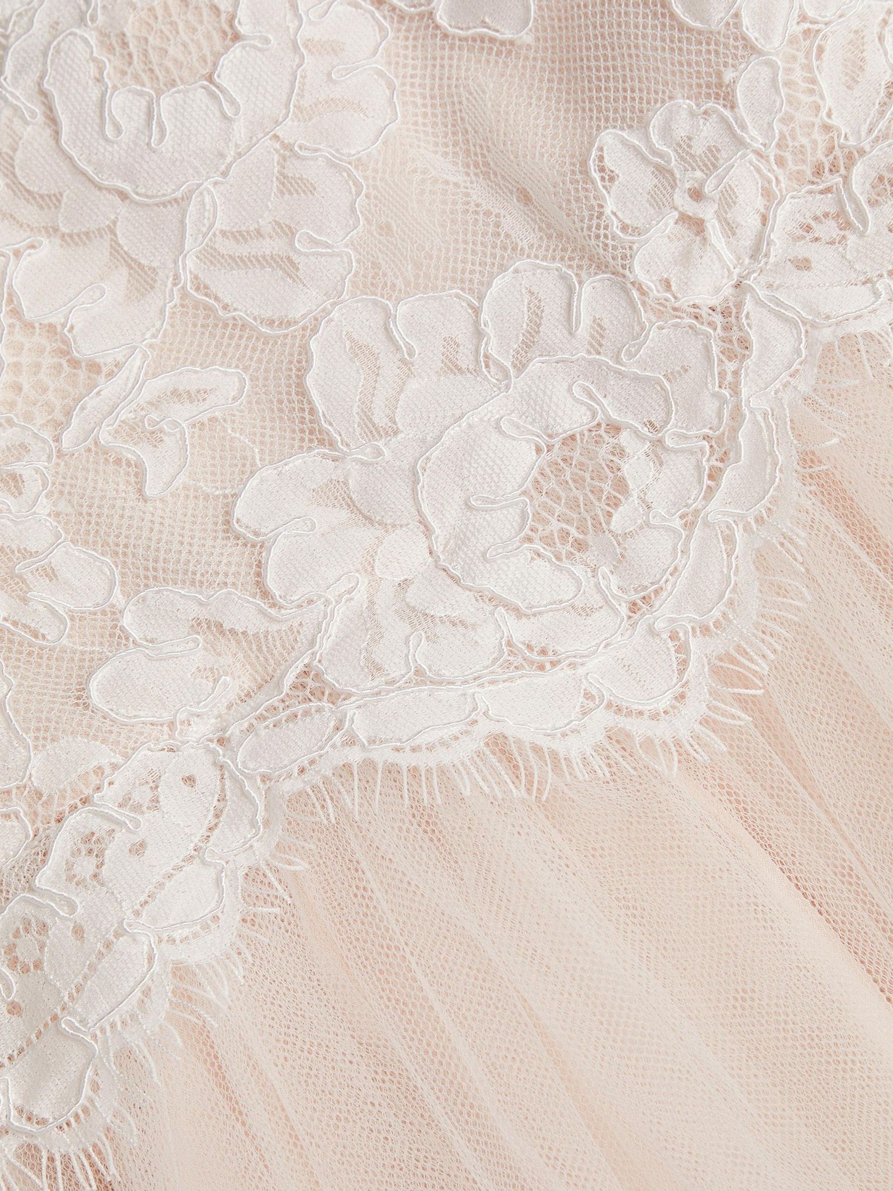 Dsiney Kidz - Monsoon White Baby Paige Lace Party Dress image 3
