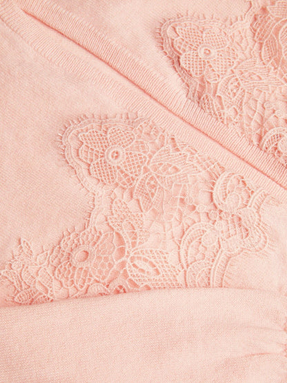 Dsiney Kidz - Monsoon Pink Harper Lace Cardigan image 3