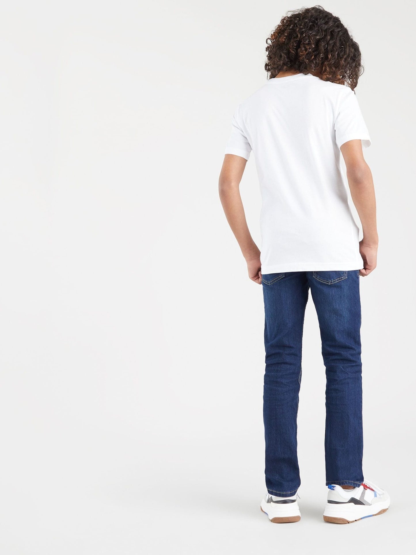 Dsiney Kidz - Levi's® White Cotton Short Sleeve T-Shirt image 3