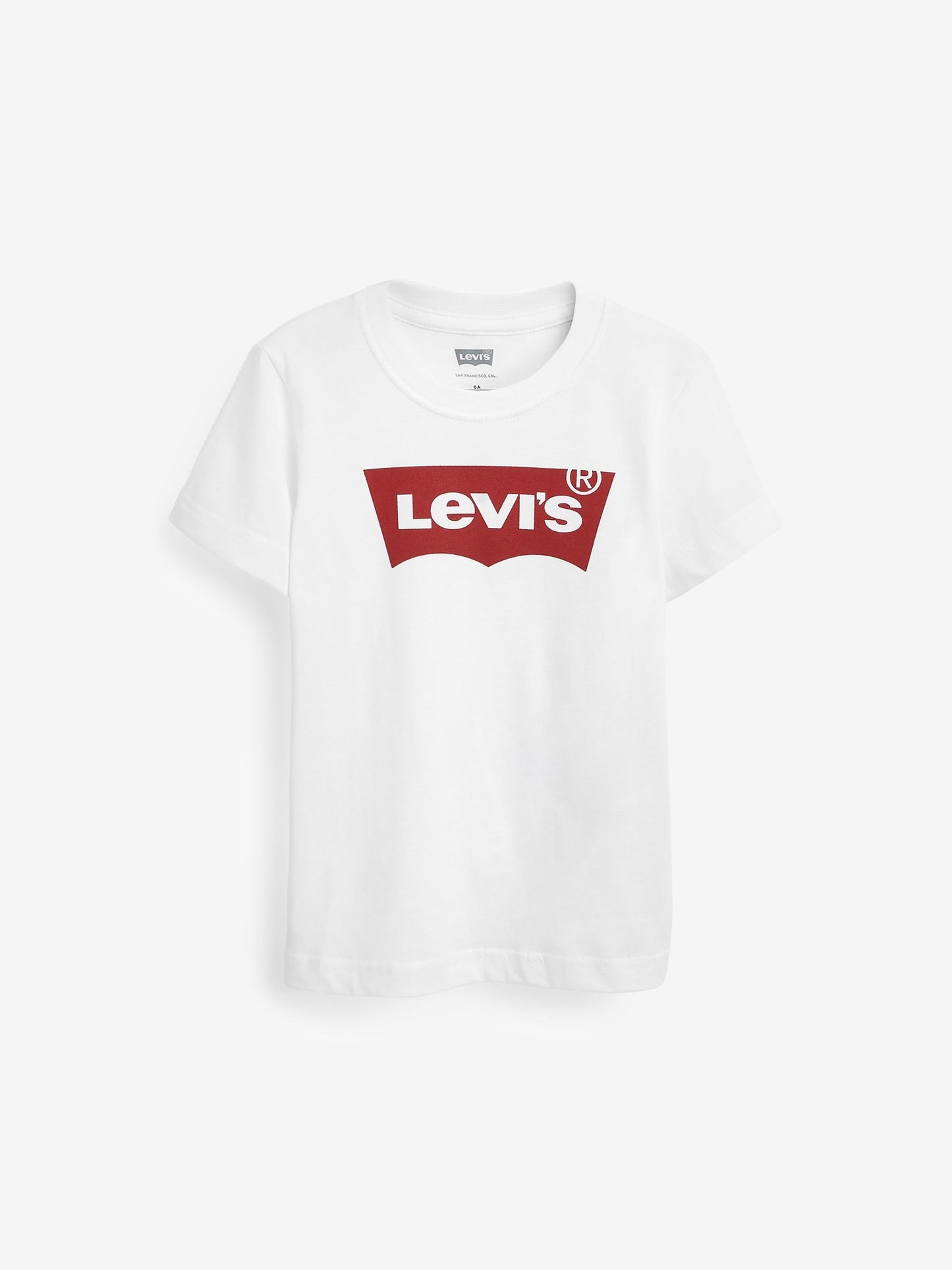 Dsiney Kidz - Levi's® White Cotton Short Sleeve T-Shirt image 4