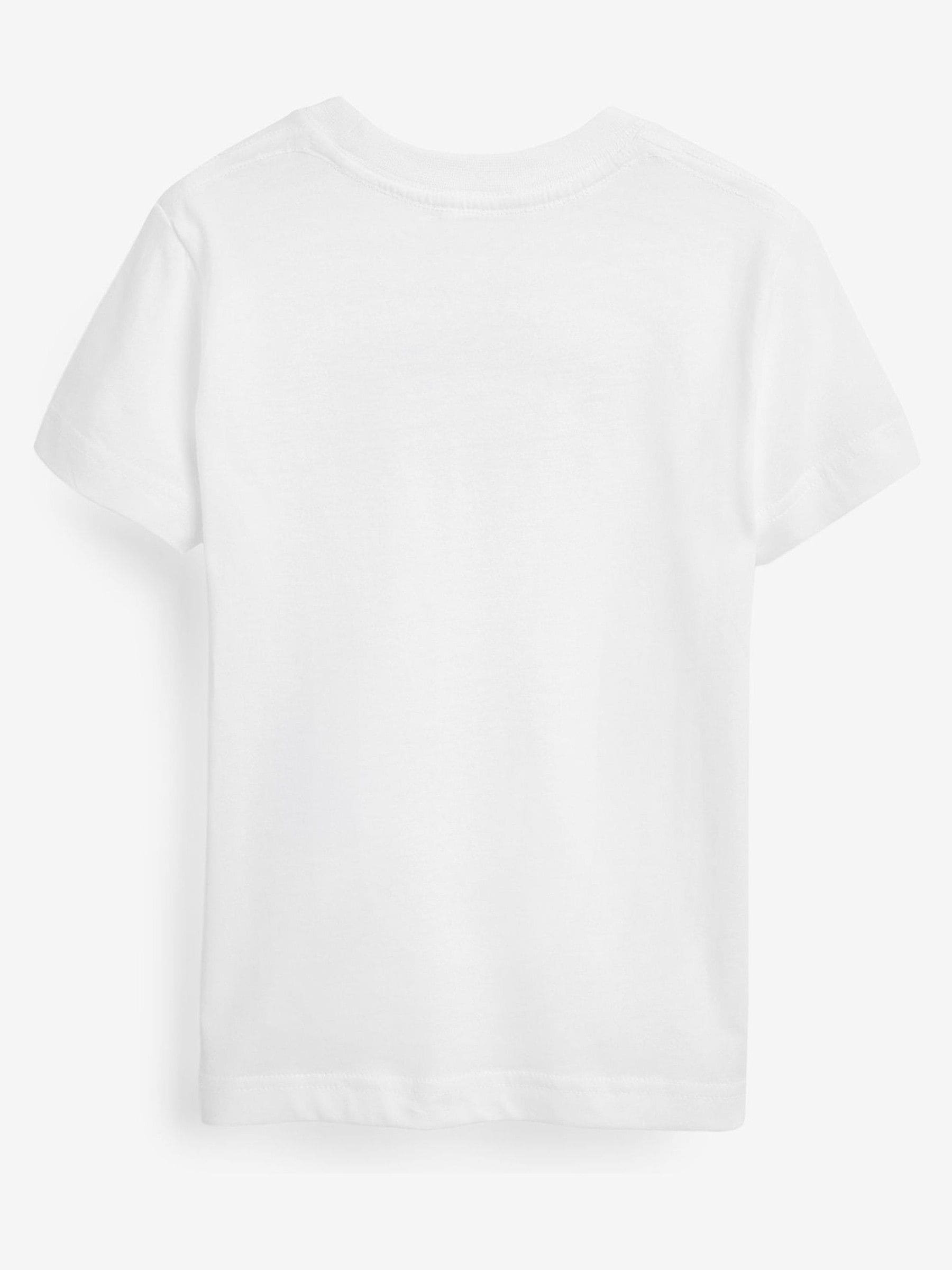 Dsiney Kidz - Levi's® White Cotton Short Sleeve T-Shirt image 5