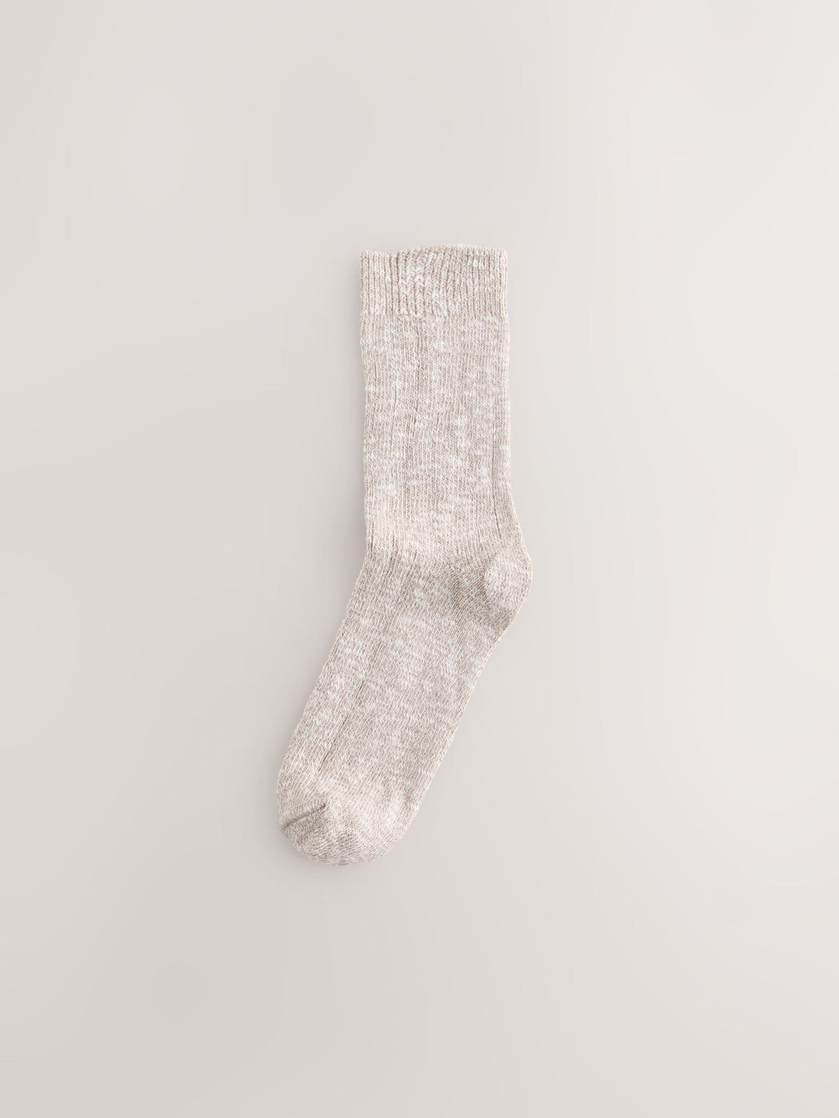 Neutral Tonal Cotton Slub Slouchy Ankle Socks 3 Pack - image 3