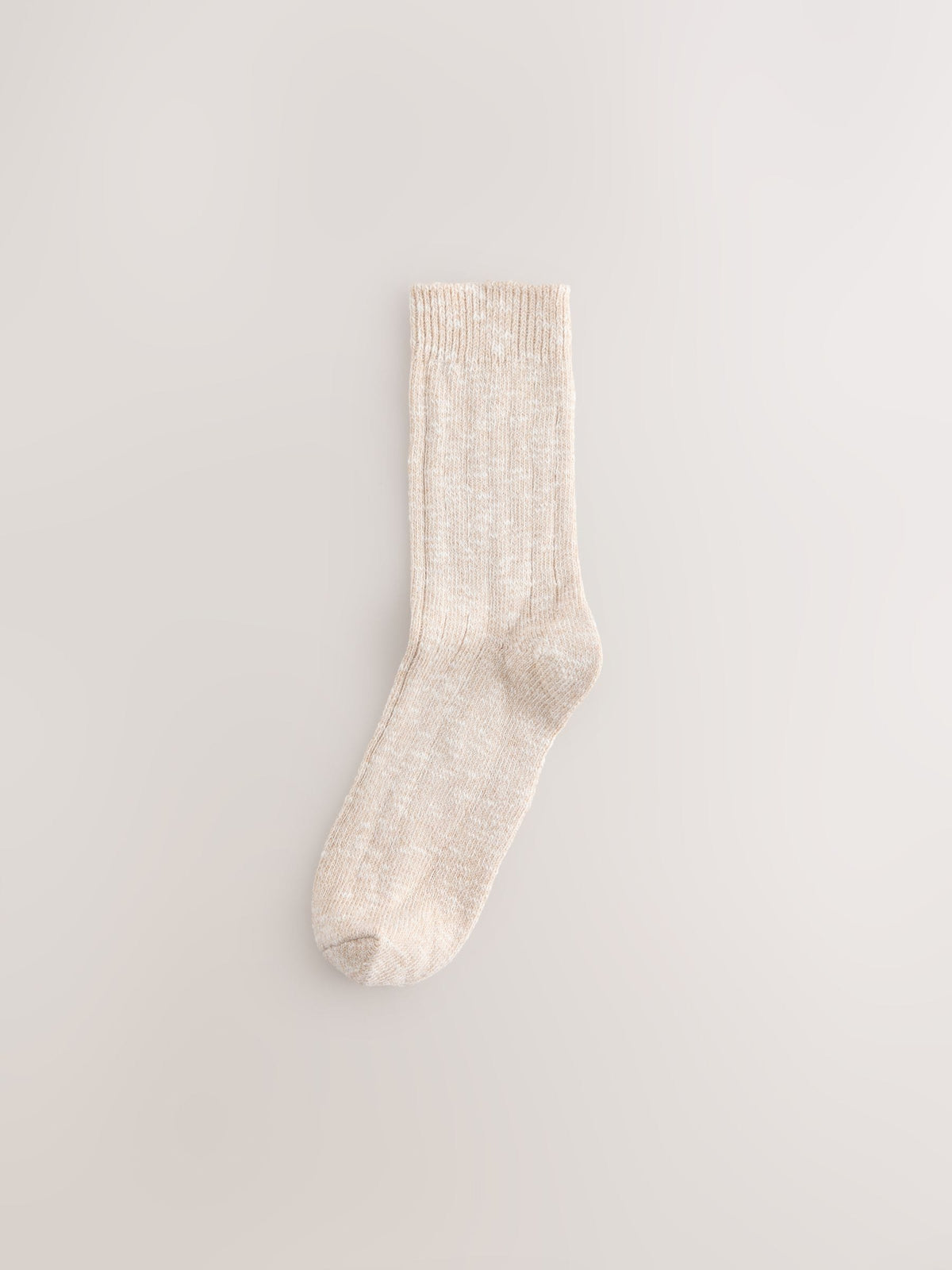 Neutral Tonal Cotton Slub Slouchy Ankle Socks 3 Pack - image 4